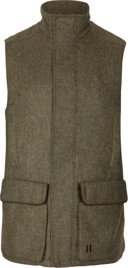Härkila Kenmore vest Herre Forest green/Herringbone 56