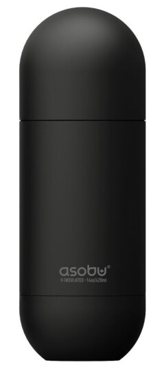 Asobu - Orb Drinkingbottle 400ml - Black - (84259103614) Asobu - Orb Drinkingbottle 400ml - Black - (84259103614)