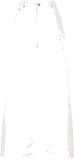 Golden Goose Dame Jeans Hvit W26,