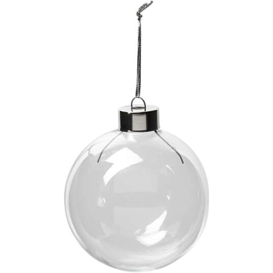 Glasskuler Creativ Company Transparent H 8,9 cm 6 stk/1 Pk 55943
