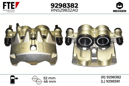 FTE 9298382 Bremsecaliper
