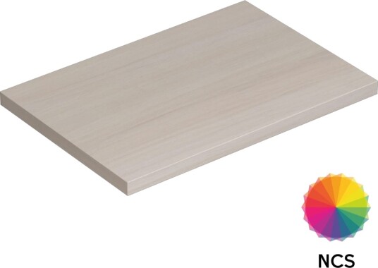 Dansani Calidris Benkeplate B40 240xh3xd41cm NCS eik / 60cm