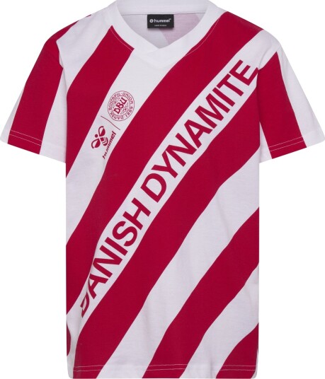 Hummel Dbu 26 Fan Dynamite Tee Ss Kids Red 164
