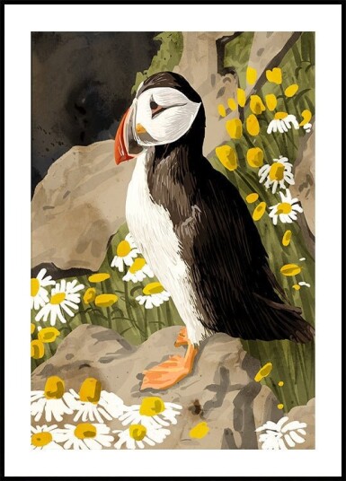 Puffin Plakat Plakat / 100x150cm