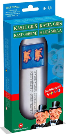 Kast Grisene - Klassisk Barnespill fra Winning Moves Kast Grisene - Klassisk Barnespill fra Winning Moves