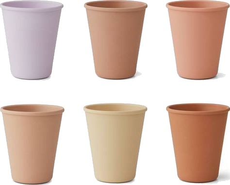 Liewood Carter kopp 6 pk Light Lavender Multi Mix