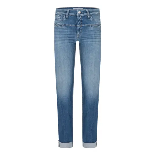 Cambio Dame Jeans Blå S L30,
