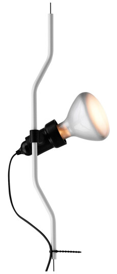 Flos - Parentesi Lampedel til Pendel Hvit u/Dimmer Flos
