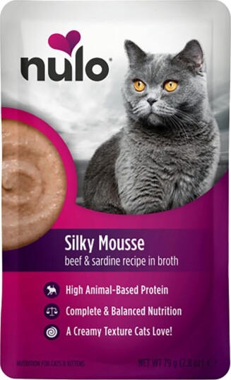 Nulo Våtfôr Silky Mousse Cat & Sardine In Broth Våtfôr Til Katt Beef 79 G Nulo Våtfôr Silky Mousse Cat & Sardine In Broth Våtfôr Til Katt Beef 79 G