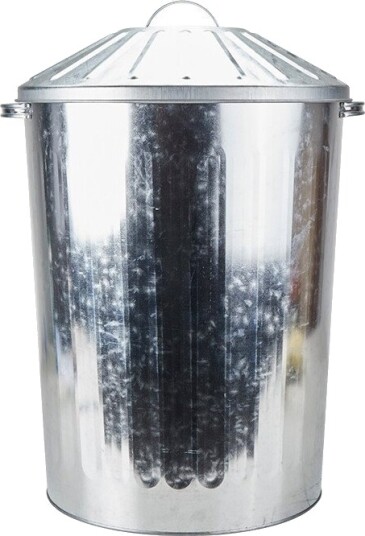 Fôrtønne med lokk, 84 liter