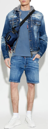 Dsquared2 Herre Shorts Blå 3XL,