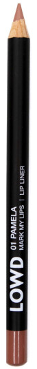 Lowd Cosmetics Mark My Lips Lip Liner 01 Pamela
