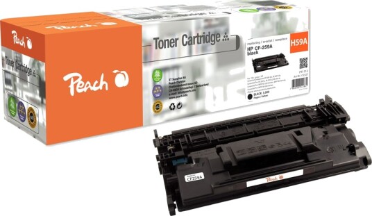 Peach-tonerkassetter som passer HP 59A Lasertoner Svart CF259A