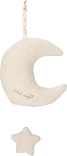 Little Dutch Little Dutch - Music Box Moon With Star Grs Newborn - White - ONE SIZE Little Dutch Little Dutch - Music Box Moon With Star Grs Newborn - White - ONE SIZE