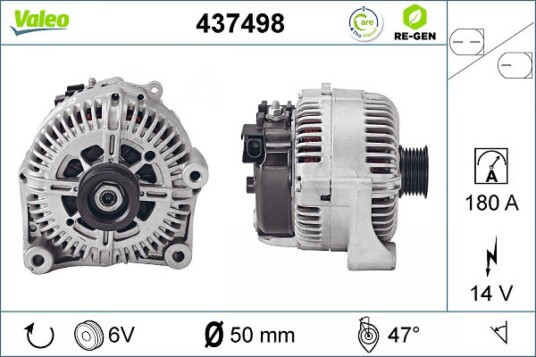 Dynamo VALEO 437498 Dynamo VALEO 437498