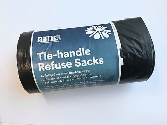 Smartmicrofiber avfallspose med håndtak 30l 20stk