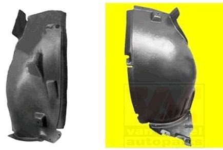 Innerskjerm plastikk VAN WEZEL 3087434