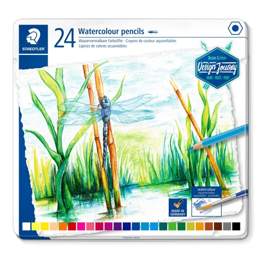Staedtler Coloured pencil aqu 24pcs 100% PEFC