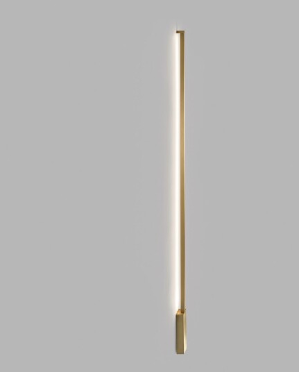 Vegglampe LIGHT POINT Stripe C/W dimmbar Gull / Messing Stue Aluminium Design 4 150 Gull / Messing