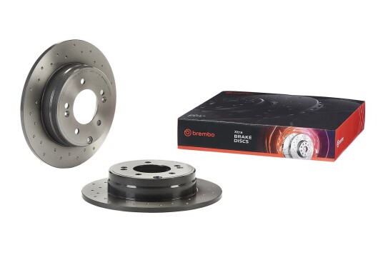 Bremseskive BREMBO 08.A708.1X Bremseskive BREMBO 08.A708.1X