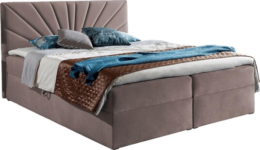 Frusci Kontinentalseng 140x200 + Overmadrass -