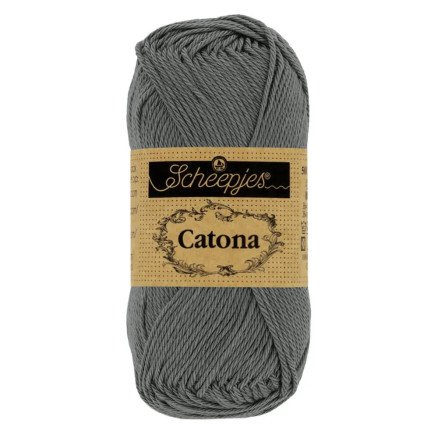 Scheepjes Catona Garn 501 Antracitt - 25g