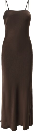 Bardot Marlo Satin Slip Dress Brown XL Bardot Marlo Satin Slip Dress Brown XL