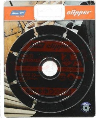 Norton Universal Kappeskive 125 Mm