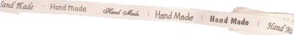 Infinity Hearts Infinity Hearts Stoffbånd Labels Bånd Handmade 25Mm 3 Meter