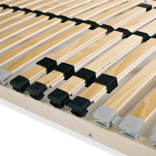 vidaXL Spilebaser 2 stk med 28 lameller 7 soner 90x200 cm