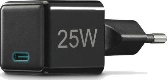 Hama Superminilader 25W Pd/Qc 1X Usb-C Sort Hama Superminilader 25W Pd/Qc 1X Usb-C Sort