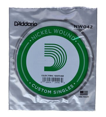 Daddario NW042 Single String