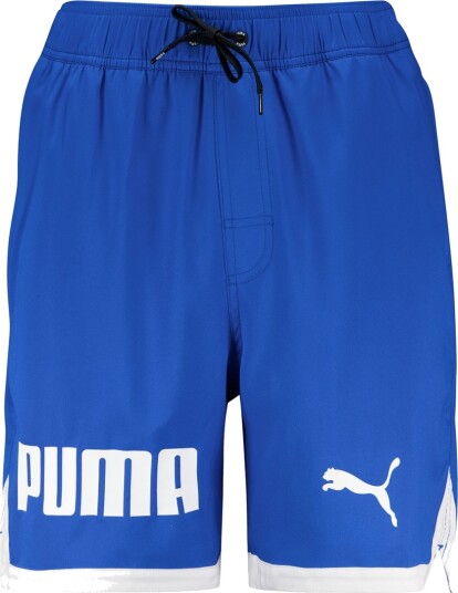 Puma Badeshorts Loose Tilpasset Royal Blue Puma Small Badetøy Blå