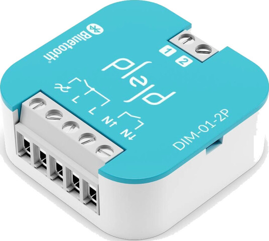 Plejd - DIM-01-2P - Dimmer LED,1-2pol,300VA,Bluetooth, mesh - 1400282 Plejd - DIM-01-2P - Dimmer LED,1-2pol,300VA,Bluetooth, mesh - 1400282