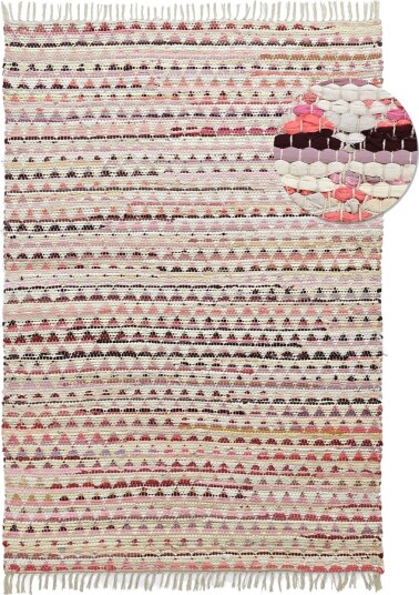 Filleryer Lindby rosa/multi Størrelse: 80 x 250 cm Filleryer Lindby rosa/multi Størrelse: 80 x 250 cm