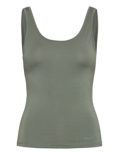 Björn Borg Studio Deep Back Tank Top Khaki green S