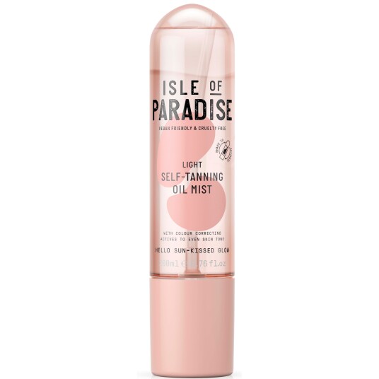 Isle of Paradise Self Tanning Oil Mist Light 200 ml Selvbruning