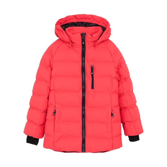 Color Kids Ski Jacket - Quilt Diva Pink 164