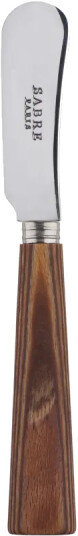 SABRE Paris Nature smørkniv 14 cm Light wood laminert