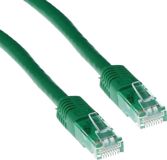 Act Cat6a Utp 20M 20M Cat6a U/Utp (Utp) Grønn Nettverkskabel (Ib3920)