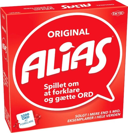 TACTIC Alias Original Brettspill
