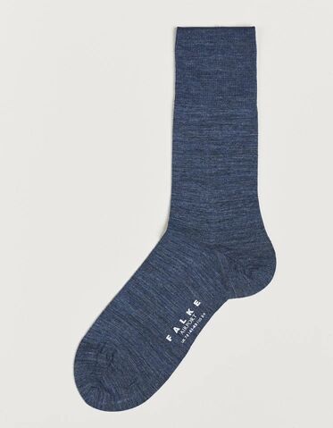 Falke Airport Socks Dark Blue Melange