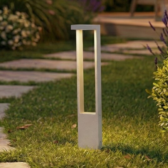 Utelampe Lindby Lonete Hvit Terrasse Aluminium Moderne 12 65 Hvit