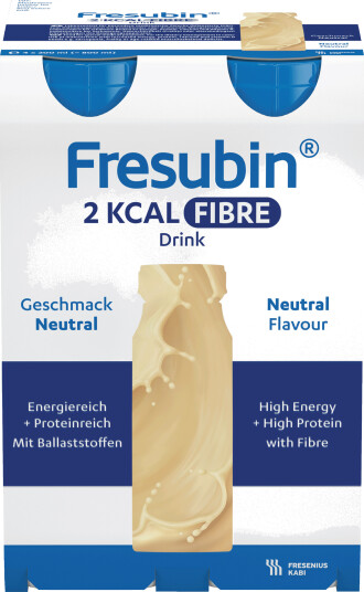 Fresubin 2kcal Fibre Drink nøytral 4x200 ml