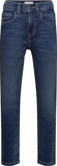 Lindex Staffan Regular Straight Superstretch Jeans DARK DENIM 128