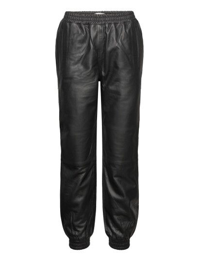 Lollys Laundry Mona Leather Pants - Black - L Lollys Laundry Mona Leather Pants - Black - L