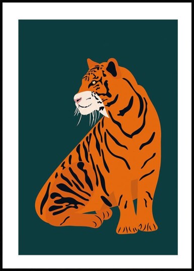 Le Tigre Plakat Plakat / 70x100cm