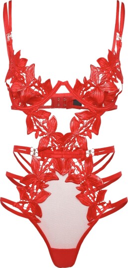 Bluebella Ophelia Wired Body   RED   G x 70