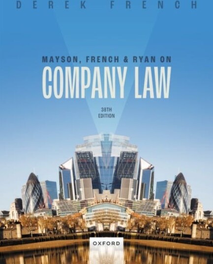 Mayson, French, And Ryan On Company Law Av Derek (Freelance Editor And Writer In Busi French