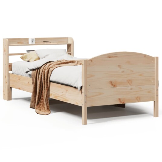 Sengeramme uten madrass 75x190 cm heltre furu 3306990